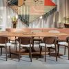 Oval table Platine in solid wood German design 22