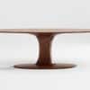 Oval table Platine in solid wood German design 25