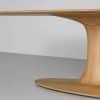 Oval table Platine in solid wood German design 4
