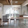 Table design en noyer