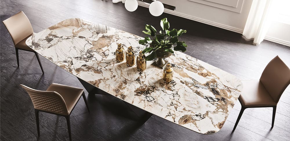 Contemporary design ceramic table