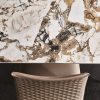 Contemporary design ceramic table by Andrea Lucatello