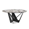 Round ceramic modern dining table
