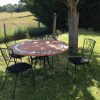 Twig wrought iron chair - Image 4
