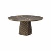 Premium round ceramic table Italian design