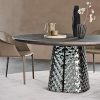 Premium round ceramic table design