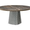 Premium high-end round ceramic table