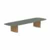 Outdoor dining table in teak and textured glass REGALIZ by Royal Botania 8