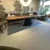 Luxury modern design solid wood dining table 300 cm 400 cm and 500 cm 20 to 25 guests 15