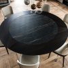 Contemporary round dining table