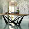 Magnificent solid wood dining table design