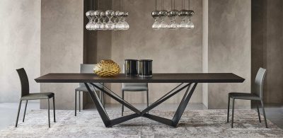 Luxurious solid wood dining table