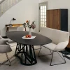 RODAM Eternity solid oak walnut dining table, German design (3)