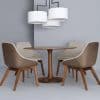 Round table Platine in solid wood German Design 13