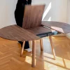 Luxury solid wood round table, German design (5)