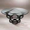 NEOLITICO 5 top-of-the-range designer glass table