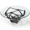 Neolitico luxury design glass table (2)