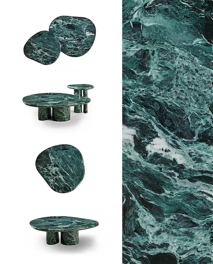 Luxury and designer green table (zanaboni) 2