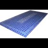 Rectangular mosaic table 200x100 cm blue