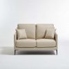 Cream coloured bridge 2 seater sofa