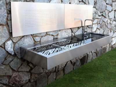 deluxe modular outdoor kitchen