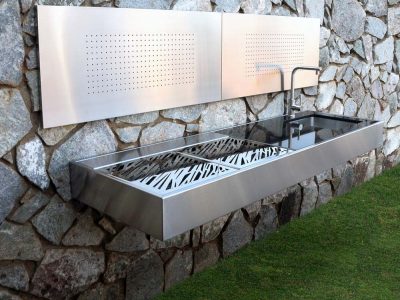 deluxe modular outdoor kitchen