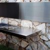 Luxury barbecue and outdoor kitchen Stromboli modern design