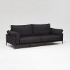 Dark grey fabric luxury sofa