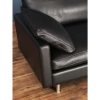 Leather danish style sofa