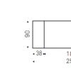eliot ceramic drive dimensions