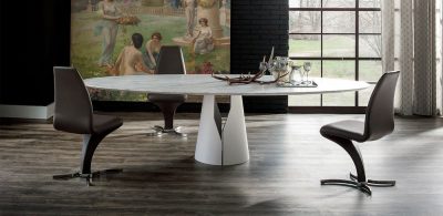 Large marble table