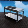 outdoor luxury barbecue grill