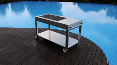 outdoor luxury barbecue grill