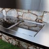 High-end outdoor kitchen and bbq Stromboli design