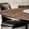 Wooden and ceramic table